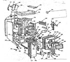 Kenmore 1037684414 body section diagram