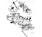 Craftsman 358350830-1980 crankcase assembly diagram