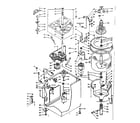 Kenmore 1106504806 machine sub-assembly diagram