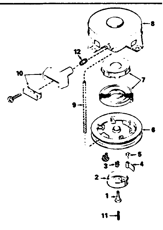 REWIND STARTER NO. 590420A