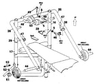 DP 11-0709 arm pivot assembly diagram