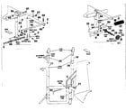 Lifestyler 15665-MEGATEC leg lift assembly diagram