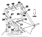 Lifestyler 15665-MEGATEC arm pivot assembly diagram