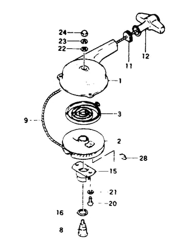 Recoil starter