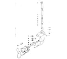 Craftsman 298585130 drive shaft pipe & gear case diagram