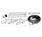 Craftsman 113179670 2-1/2" diameter plastic accessories diagram