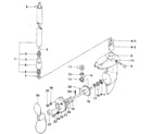 Craftsman 298586130 drive shaftpipe and gear case diagram