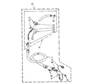 Kenmore 1164465281 hose assembly diagram