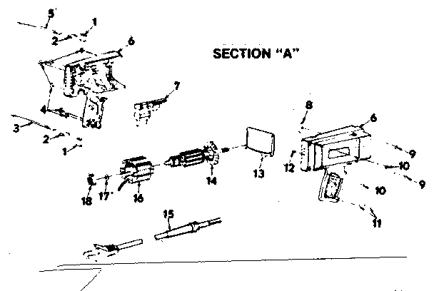 Field and armature assembly