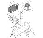 Craftsman 919177150 air compressor diagram - horizontal diagram