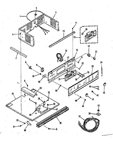 Control panel section