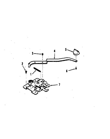 Oven door lock section