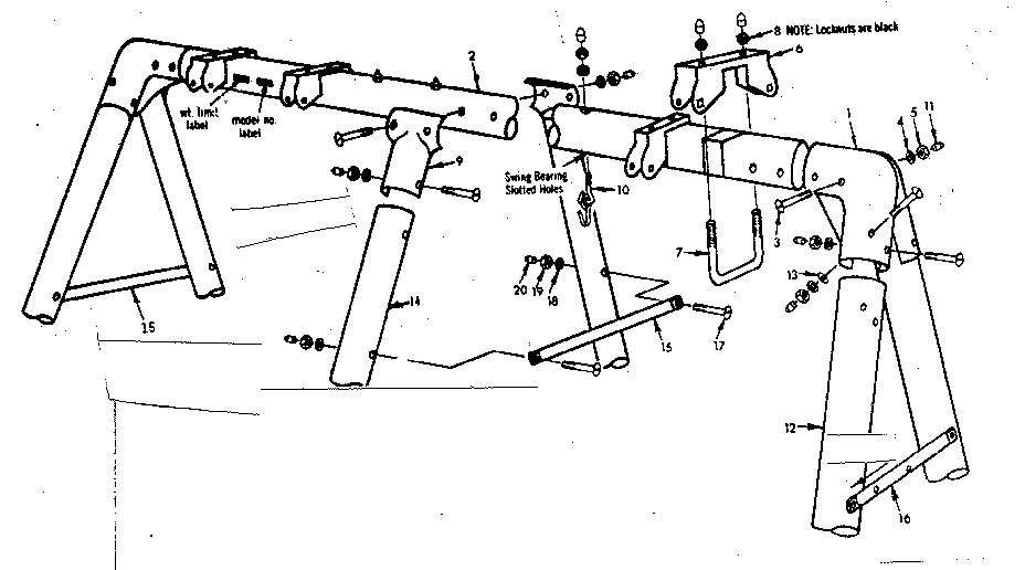 Frame assembly no. 132