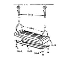 Sears 70172095-0 swing assembly diagram