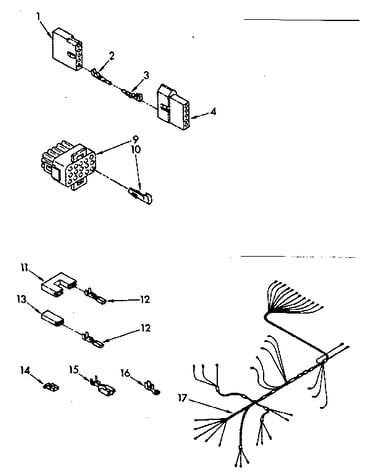 Wiring harness parts