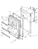 Refrigerator door