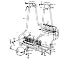 Sears 70172041-1 lawn swing assembly diagram