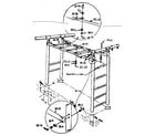 Sears 70172067-1 climber assembly diagram