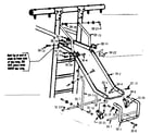 Sears 70172069-1 slide assembly diagram