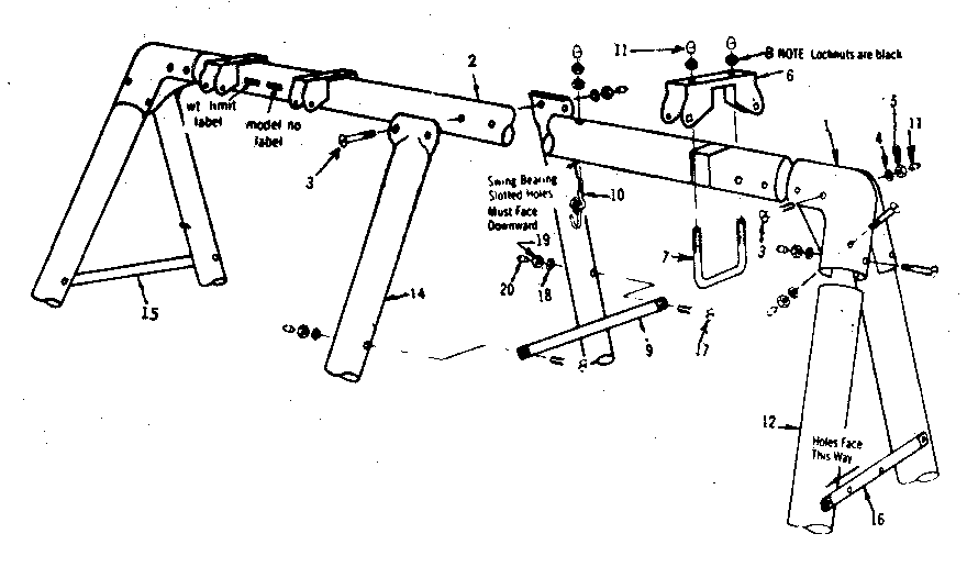 A-frame assembly