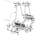 Sears 70172075-9 lawn swing assembly diagram