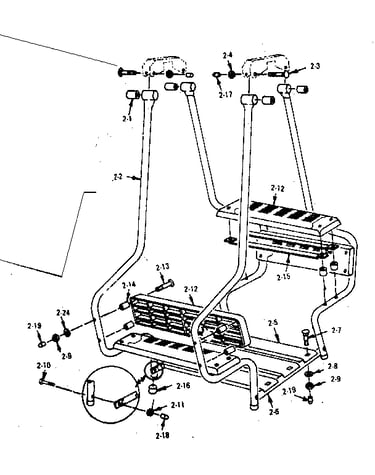 Lawn swing assembly