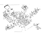 Craftsman 131974310 mower deck diagram