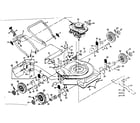 Craftsman 131978110 mower deck diagram