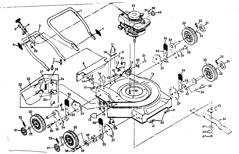 Mower deck