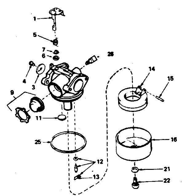 CARBURETOR 632099