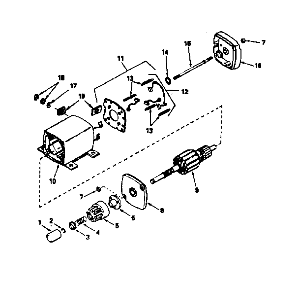 Starter motor