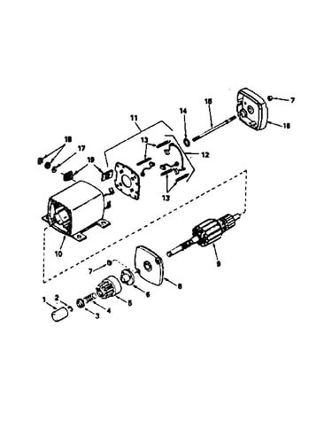 Starter motor