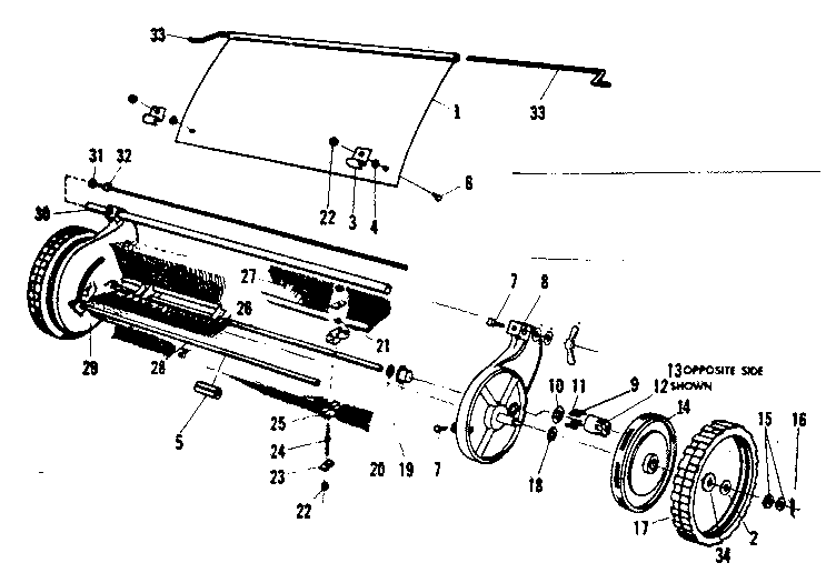 SWEEPER UNIT ASSEMBLY
