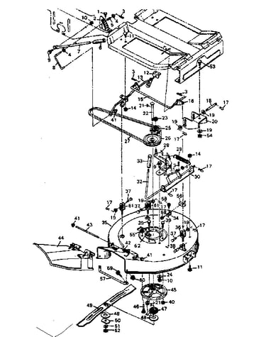 Mower housing