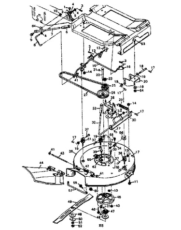 Mower housing