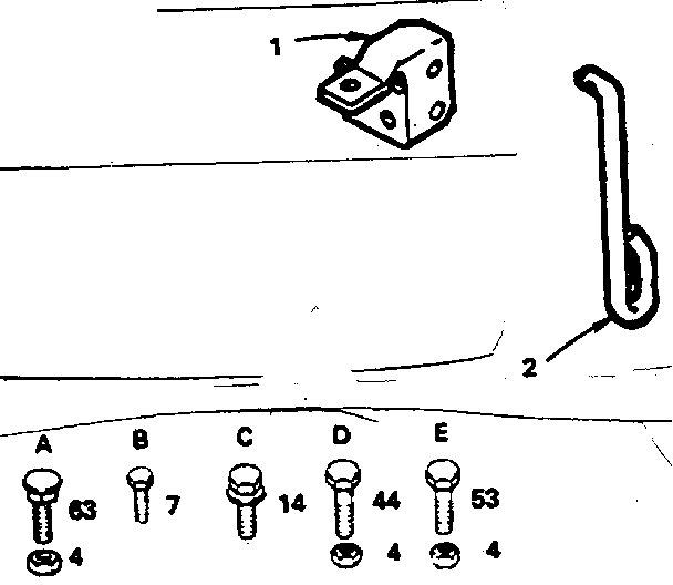 Mower lift bracket and lift link replacement kit
