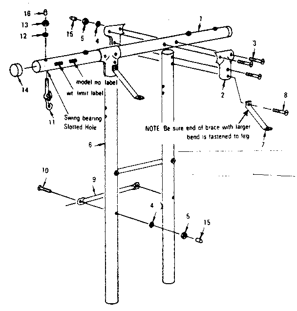 T-frame assembly