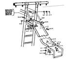 Sears 70172077-9 slide assembly diagram