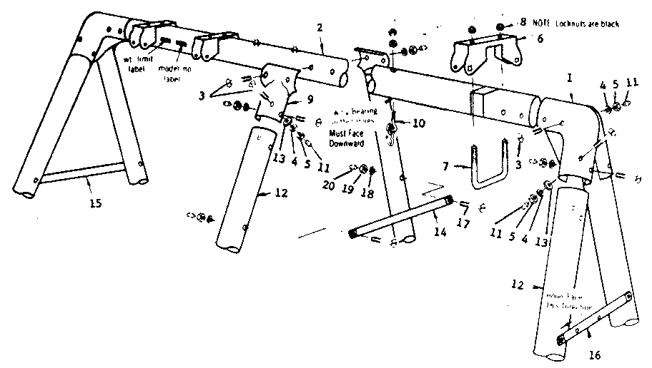 A-frame assembly