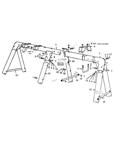 A-frame assembly