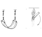 Sears 70172097-0 swing assembly diagram