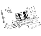 NEC PC-CP2-P3-CP3 p2. cp2 cut sheet feeder (model #4203) diagram