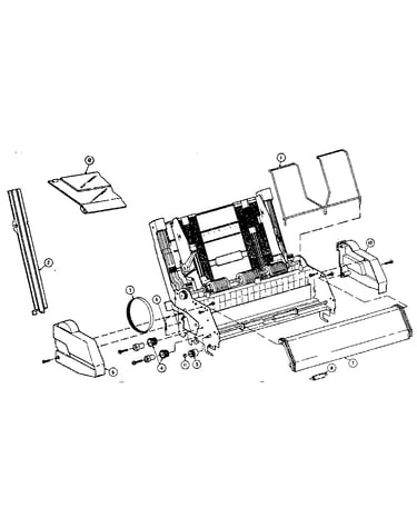 P2. cp2 cut sheet feeder (model #4203)