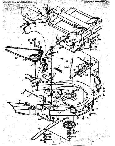 Mower housing