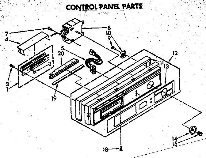 Control panel parts