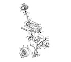 Craftsman 502254210 steering system diagram