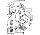 Kenmore 1162497185 base assembly diagram