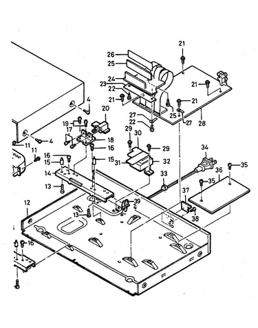 Cabinet & chassis parts