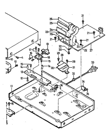 Cabinet & chassis parts