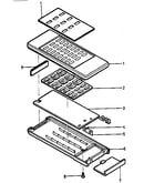 Remote control unit parts